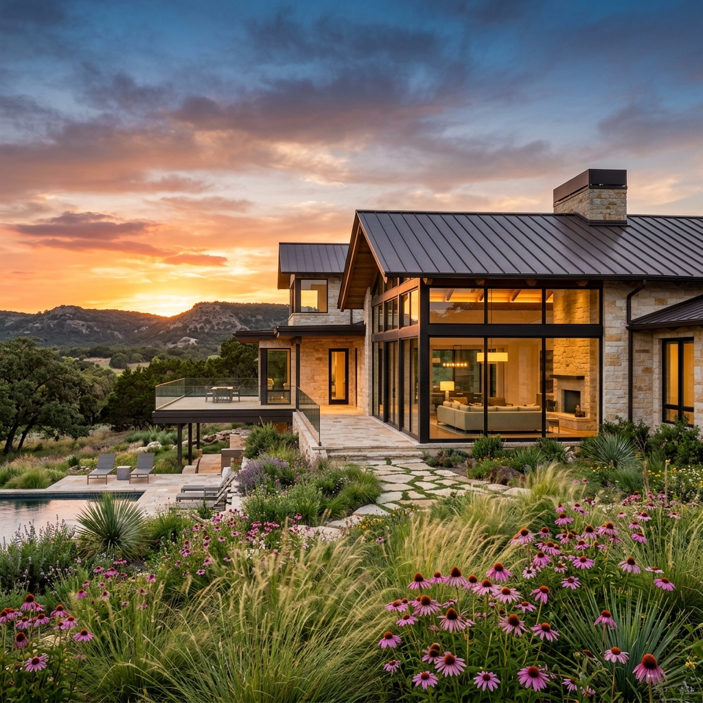 Hill Country Residence Exterior